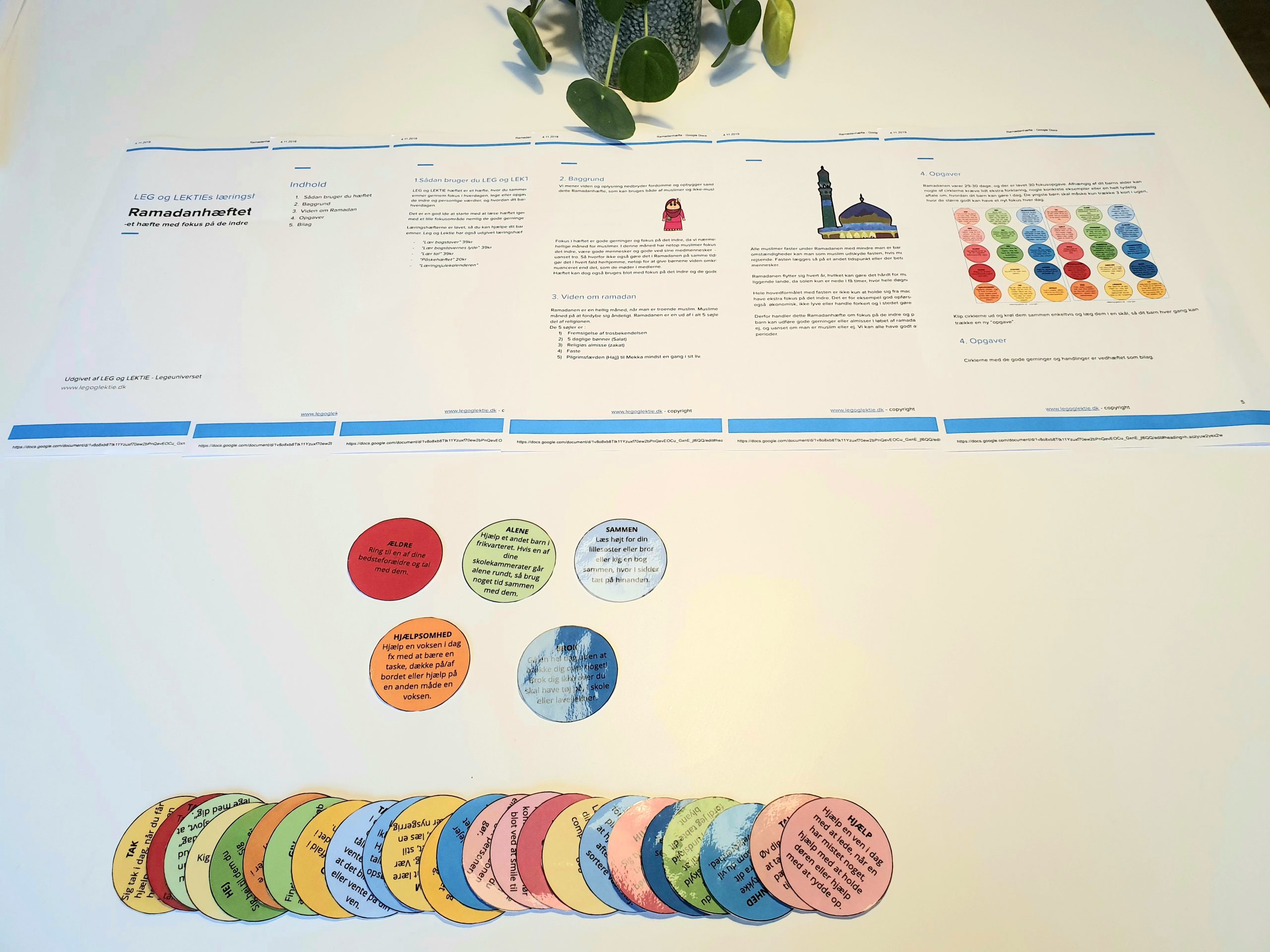 Ramadanhæfte - opgaver og forældrevejledning (Print selv)