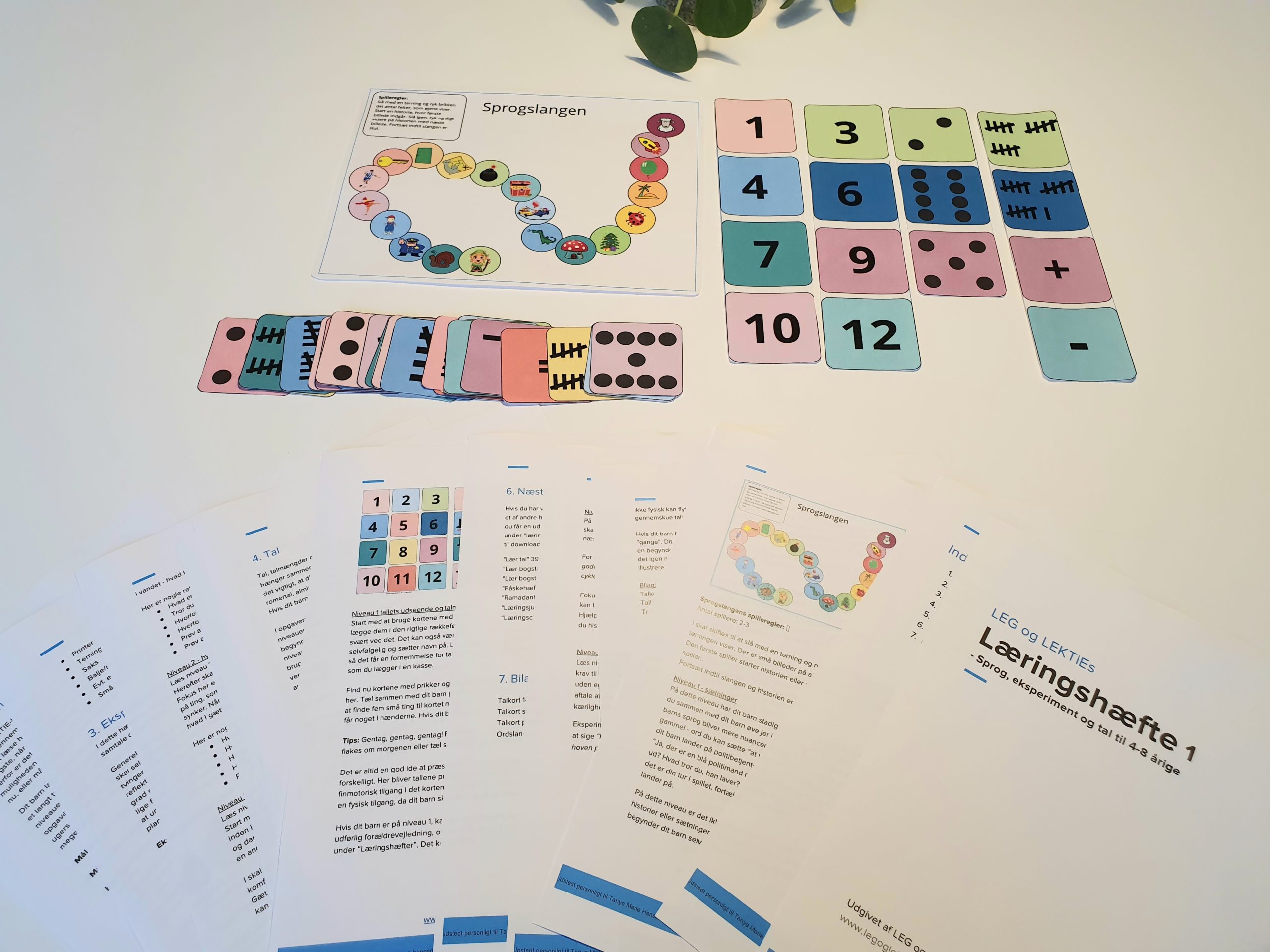 "Weekendhygge" hæfte (4-8år) - opgaver og forældrevejledning (Print selv)