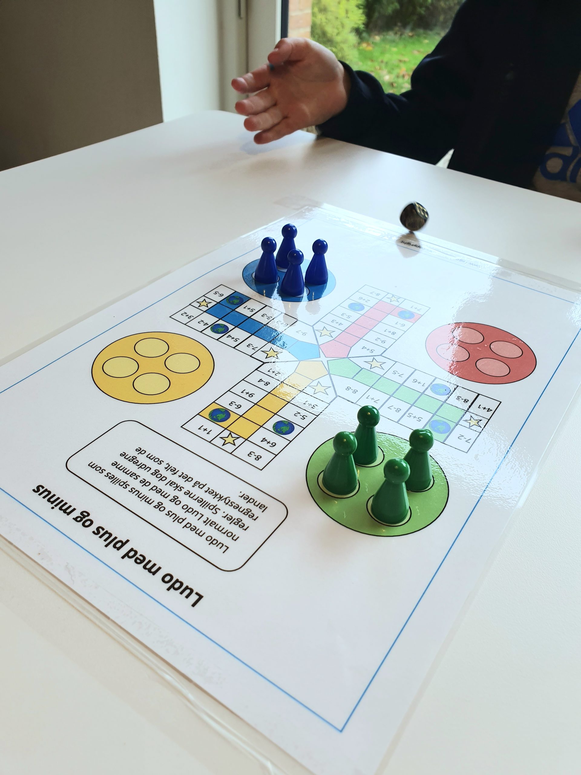 Matematik - 8 forskellige ludospil (Print selv)