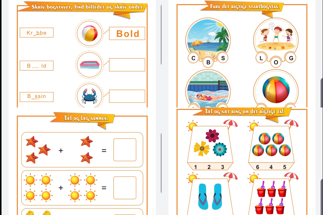 Sommerhæfte (Print selv)