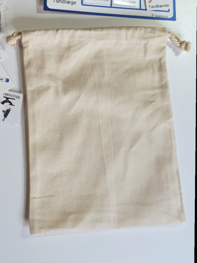 Økologisk bomuldpose til opbevaring