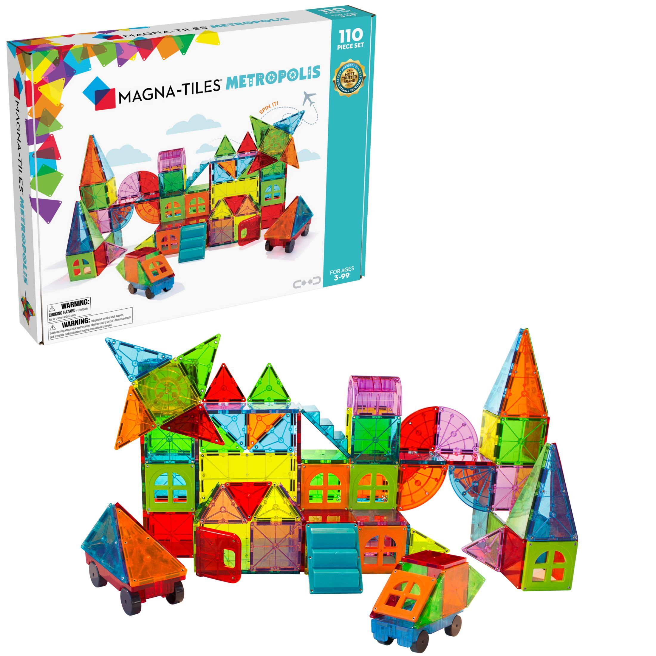 MAGNA-TILES magnetisk byggesæt 110 stk