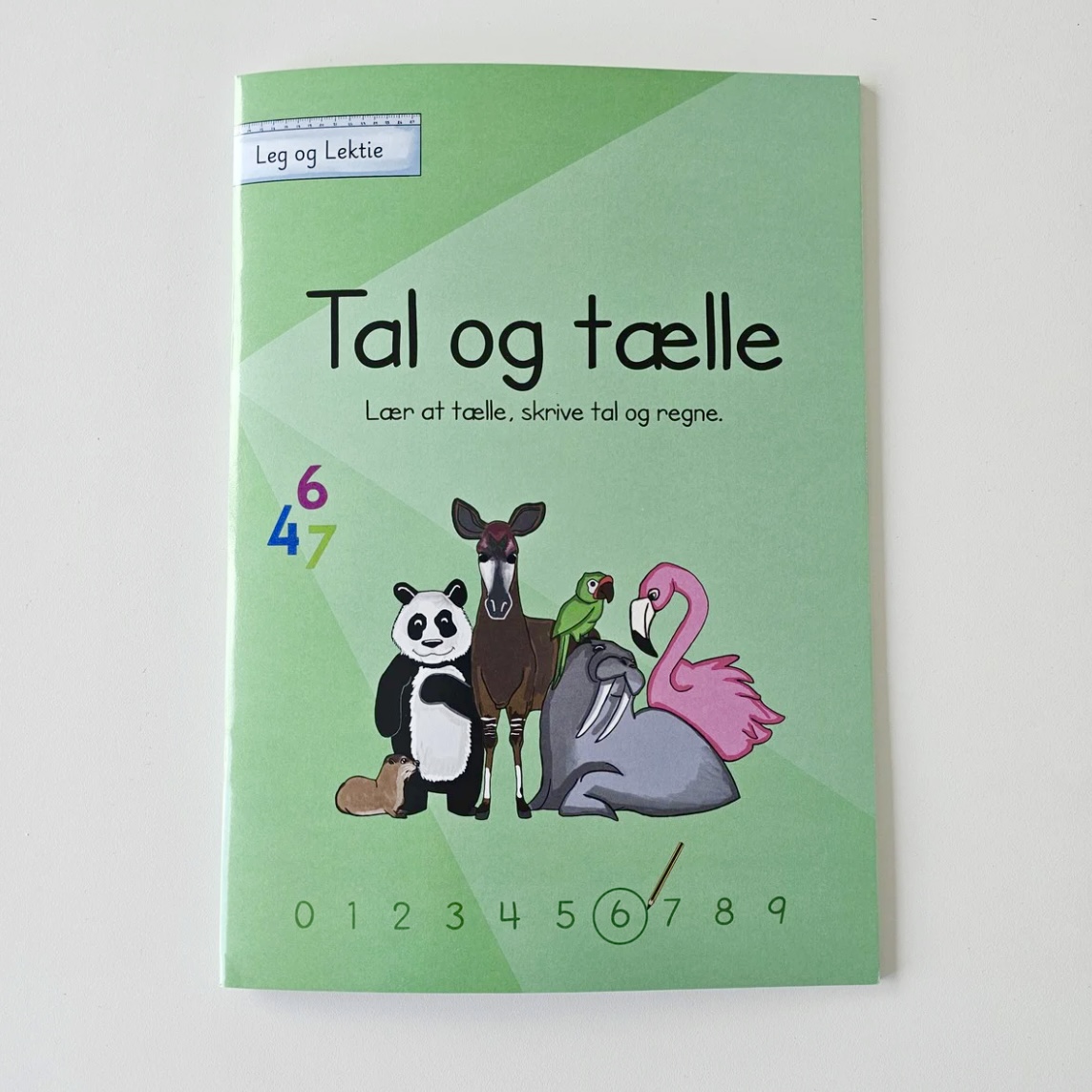 Tal og tælle - lær at tælle, skrive tal og regne