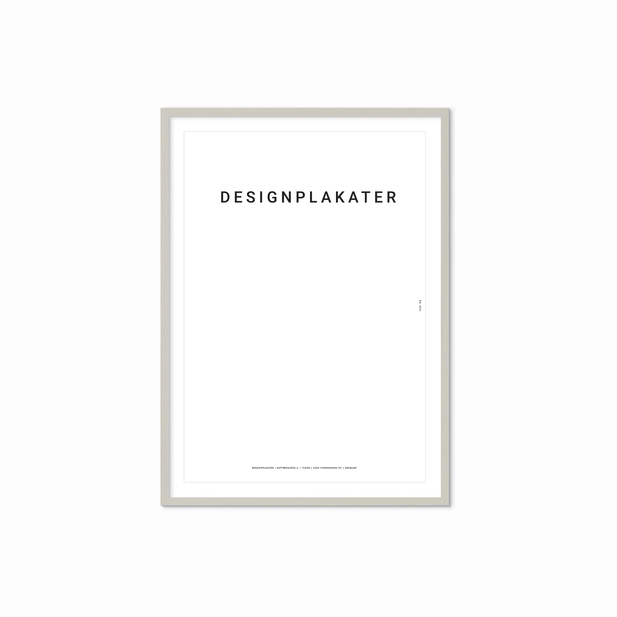 Ramme Cashmere Grey Wood (akrylglas)