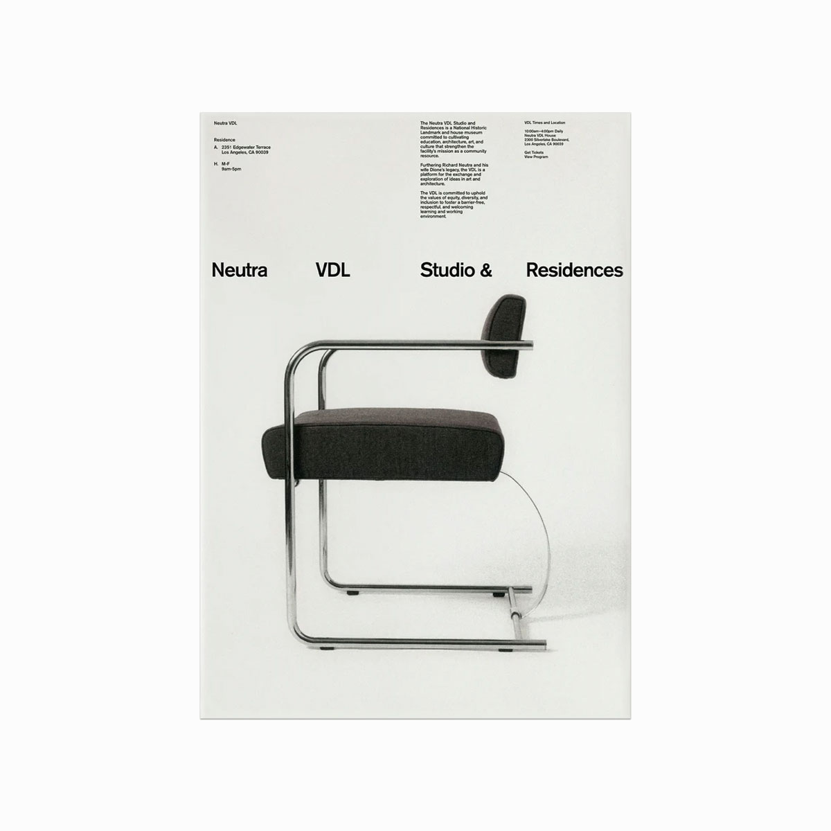 Bauhaus plakat The Chair