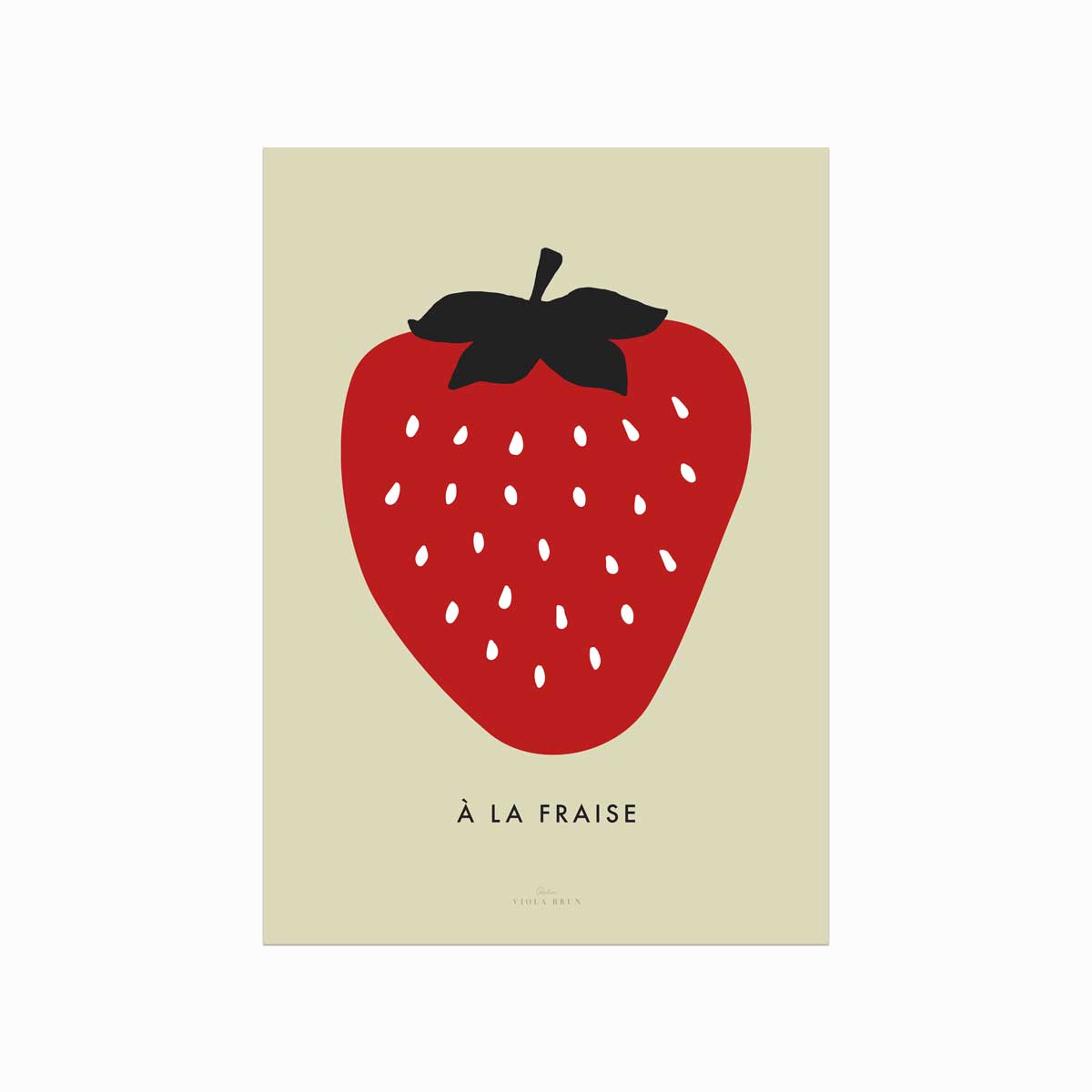 A la Fraise