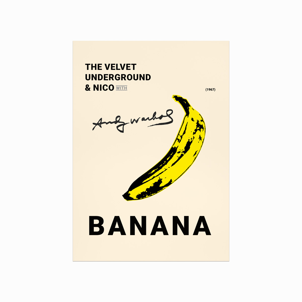 Andy Warhol Banana