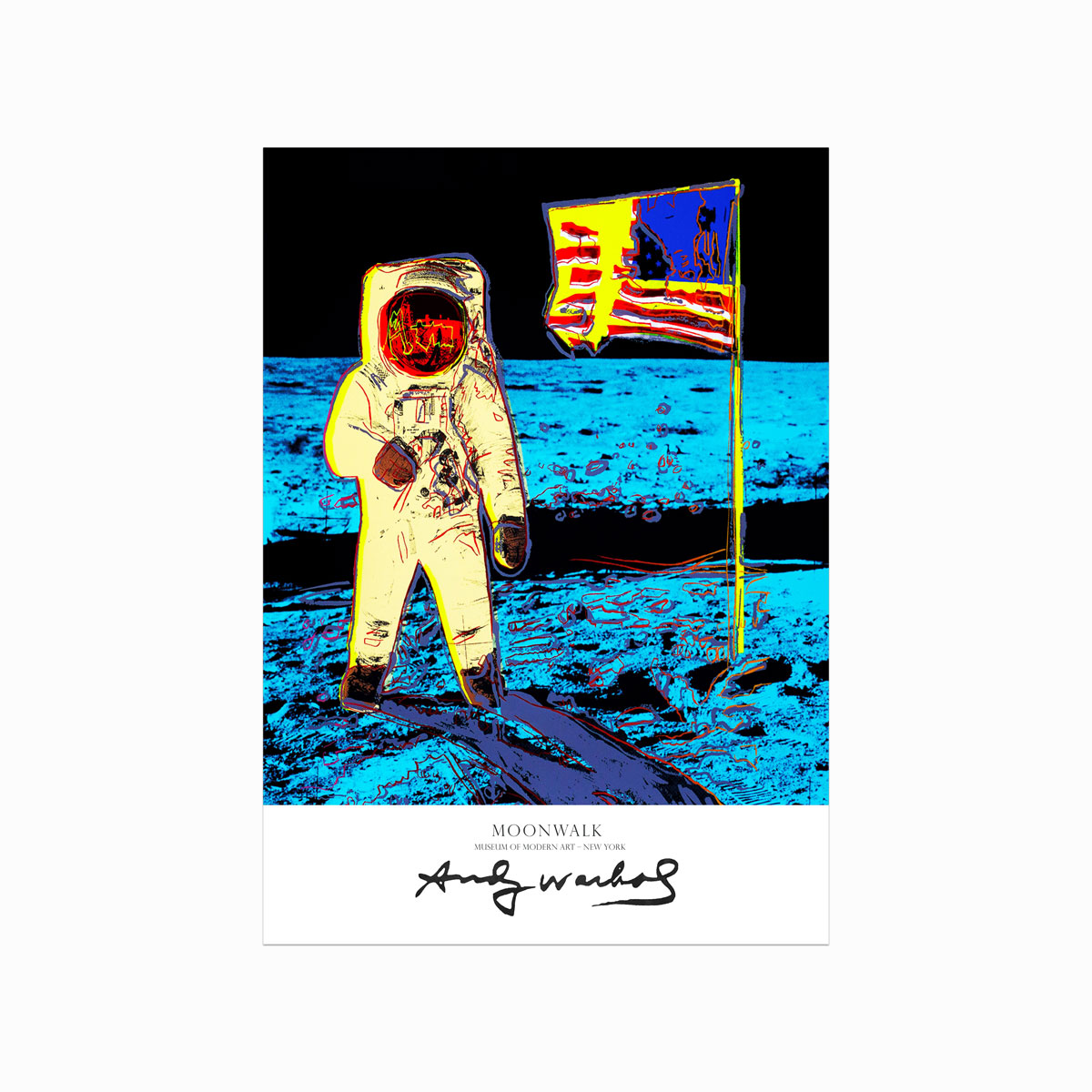 Andy Warhol Moonwalk