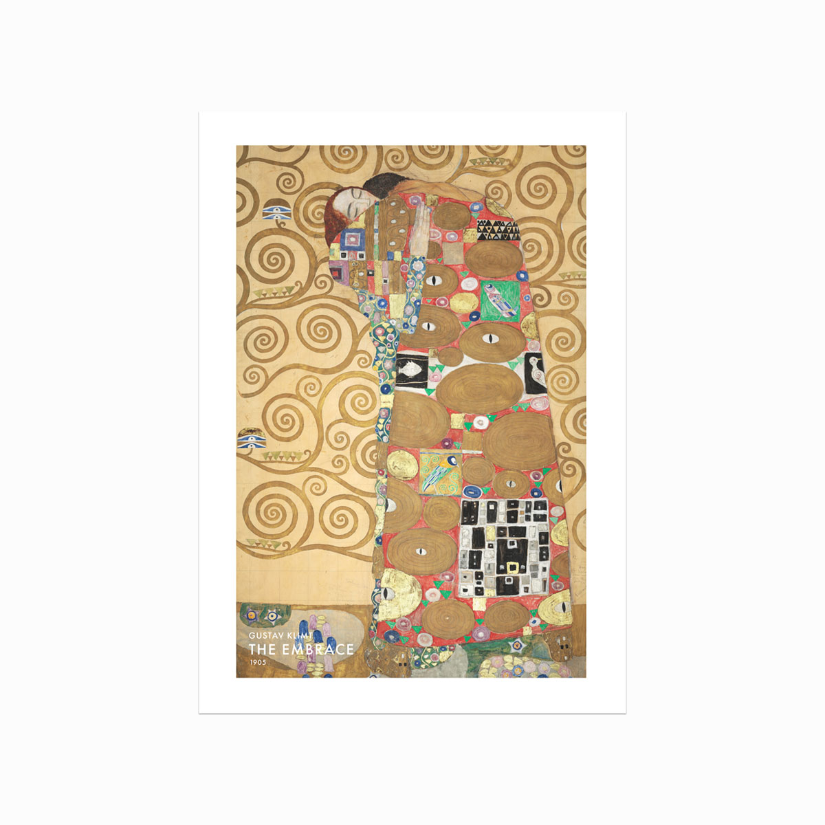 Gustav Klimt The Embrace