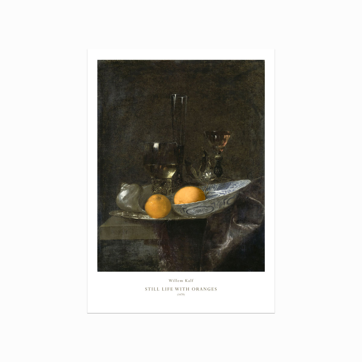 Antik plakat Still Life with Oranges