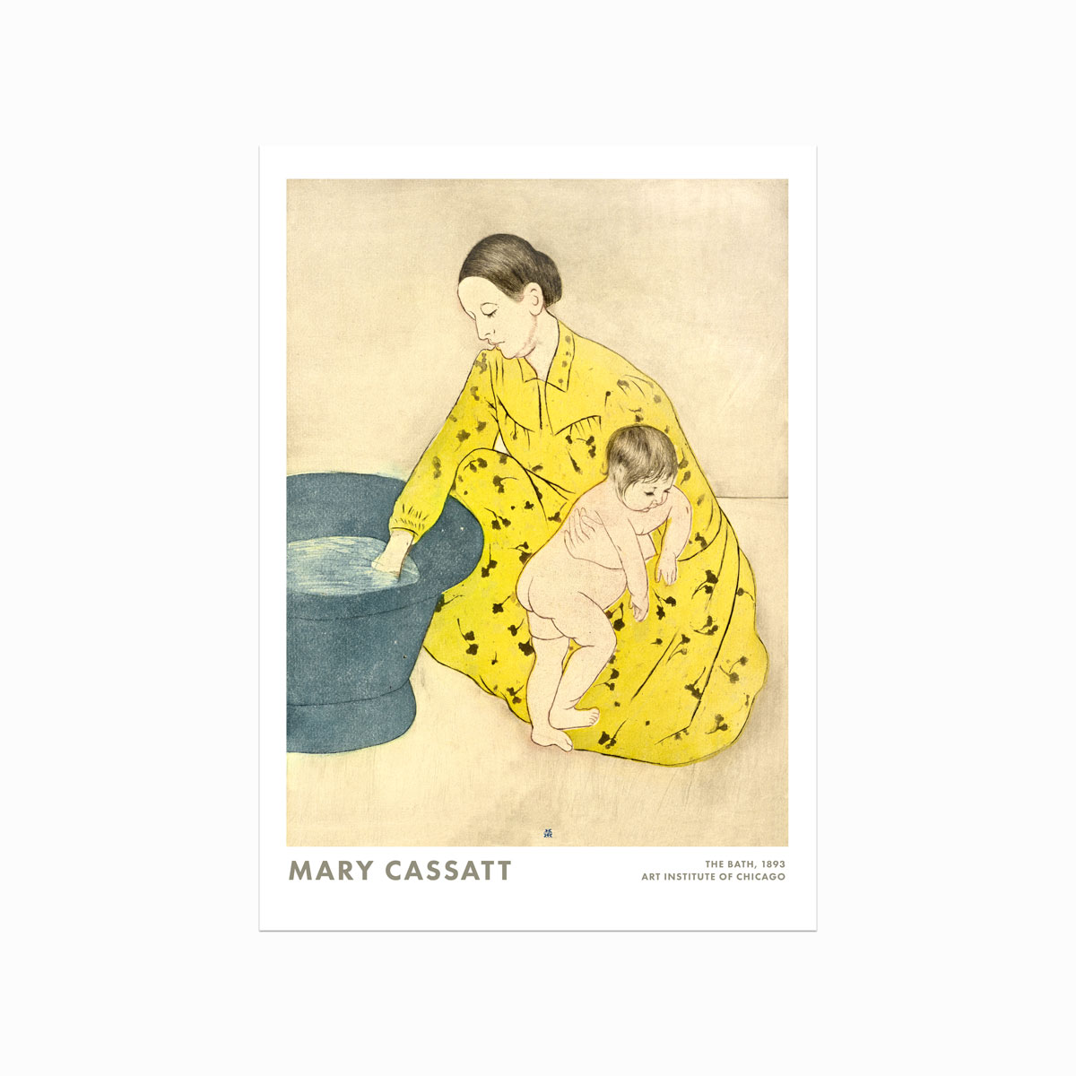 Mary Cassatt plakat The Bath