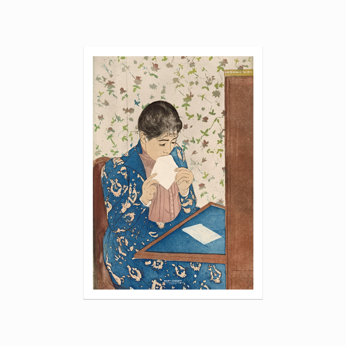 Mary Cassatt plakat The Letter