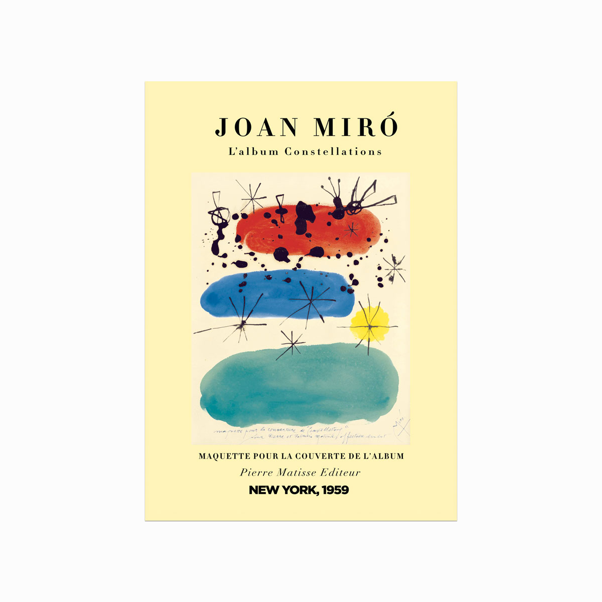 Joan Miró L'album Constellations