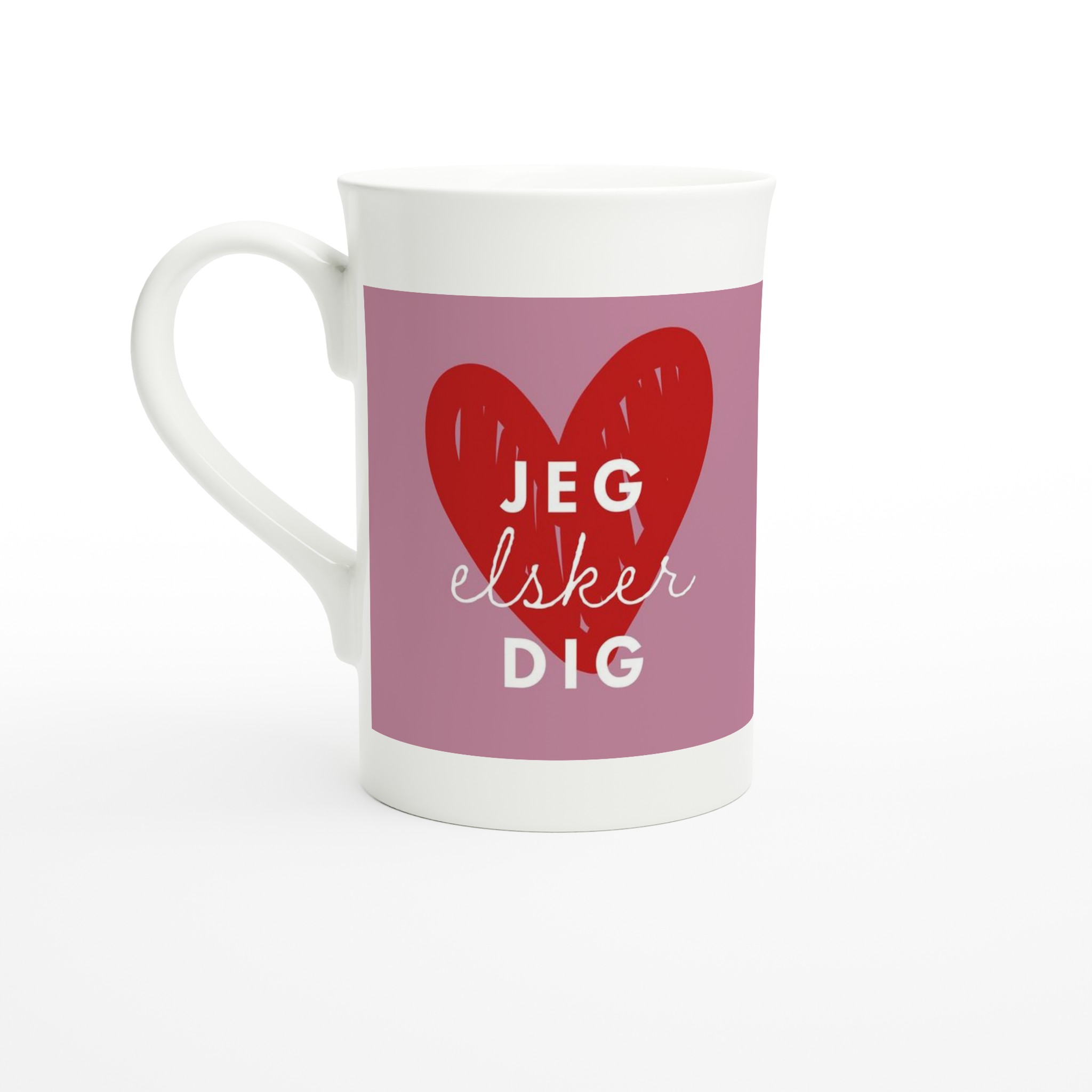 Jeg elsker dig porcelænskrus (295 ml)