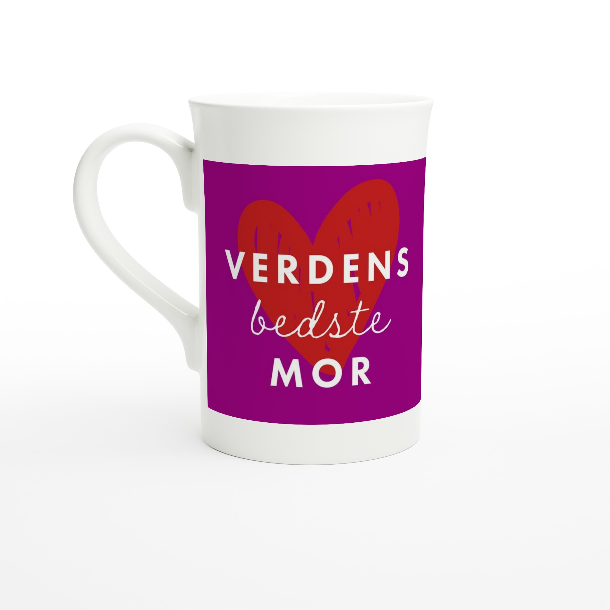 Verdens bedste mor porcelænskrus (295 ml)