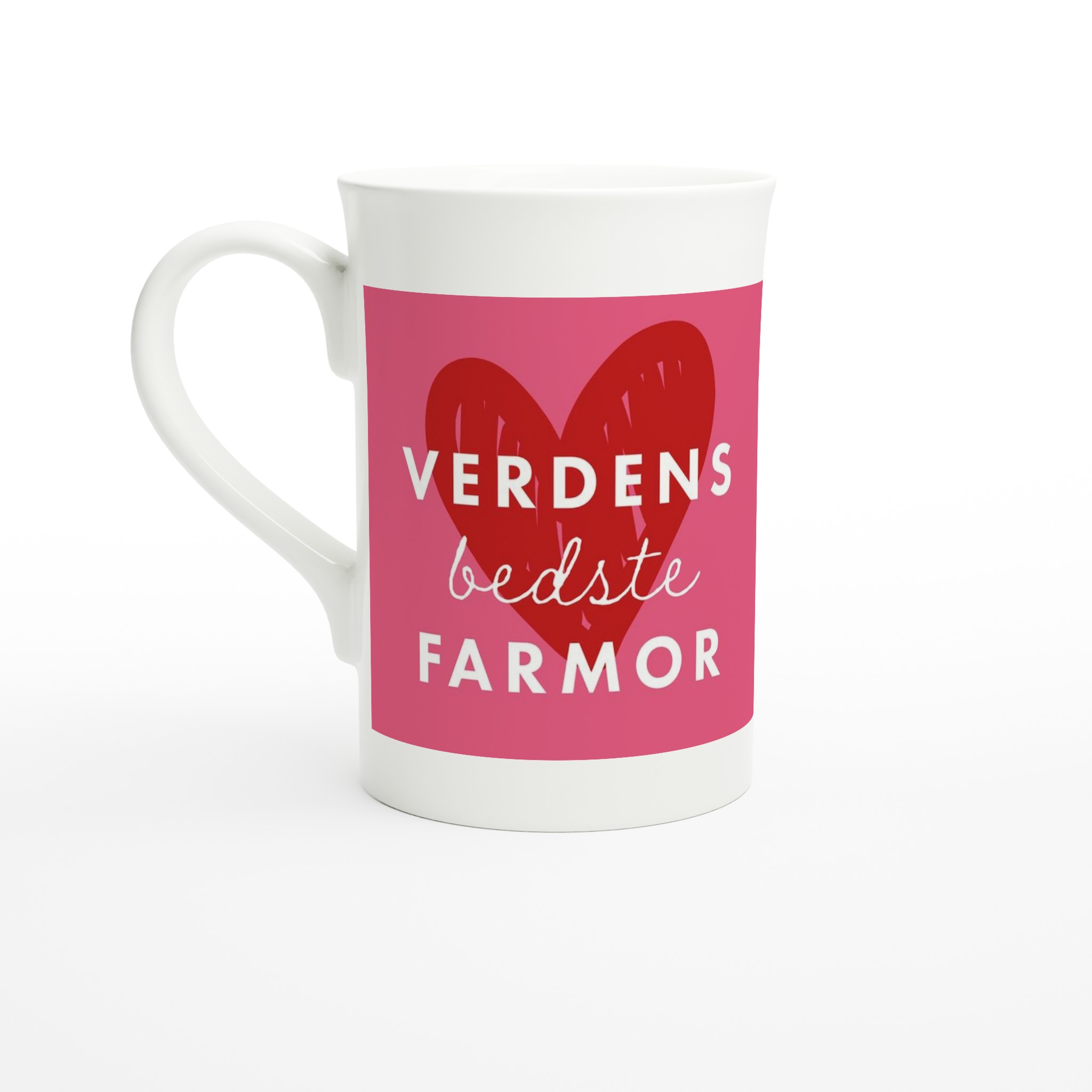 Verdens bedste farmor porcelænskrus (295 ml)
