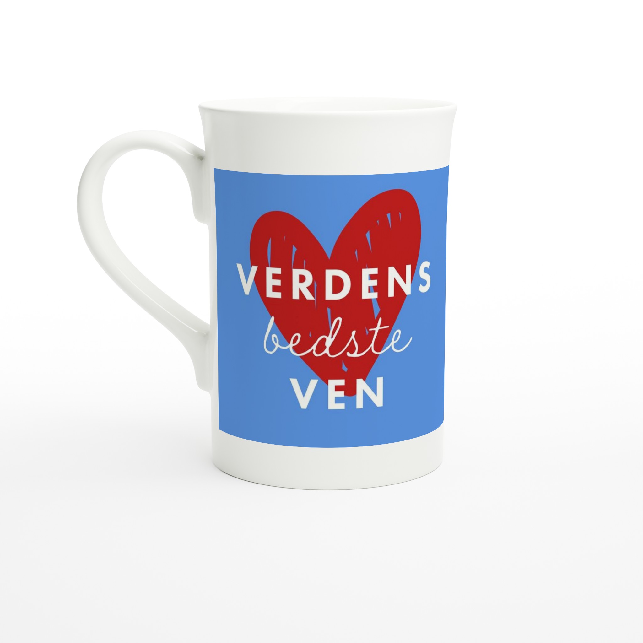 Verdens bedste ven porcelænskrus (295 ml)