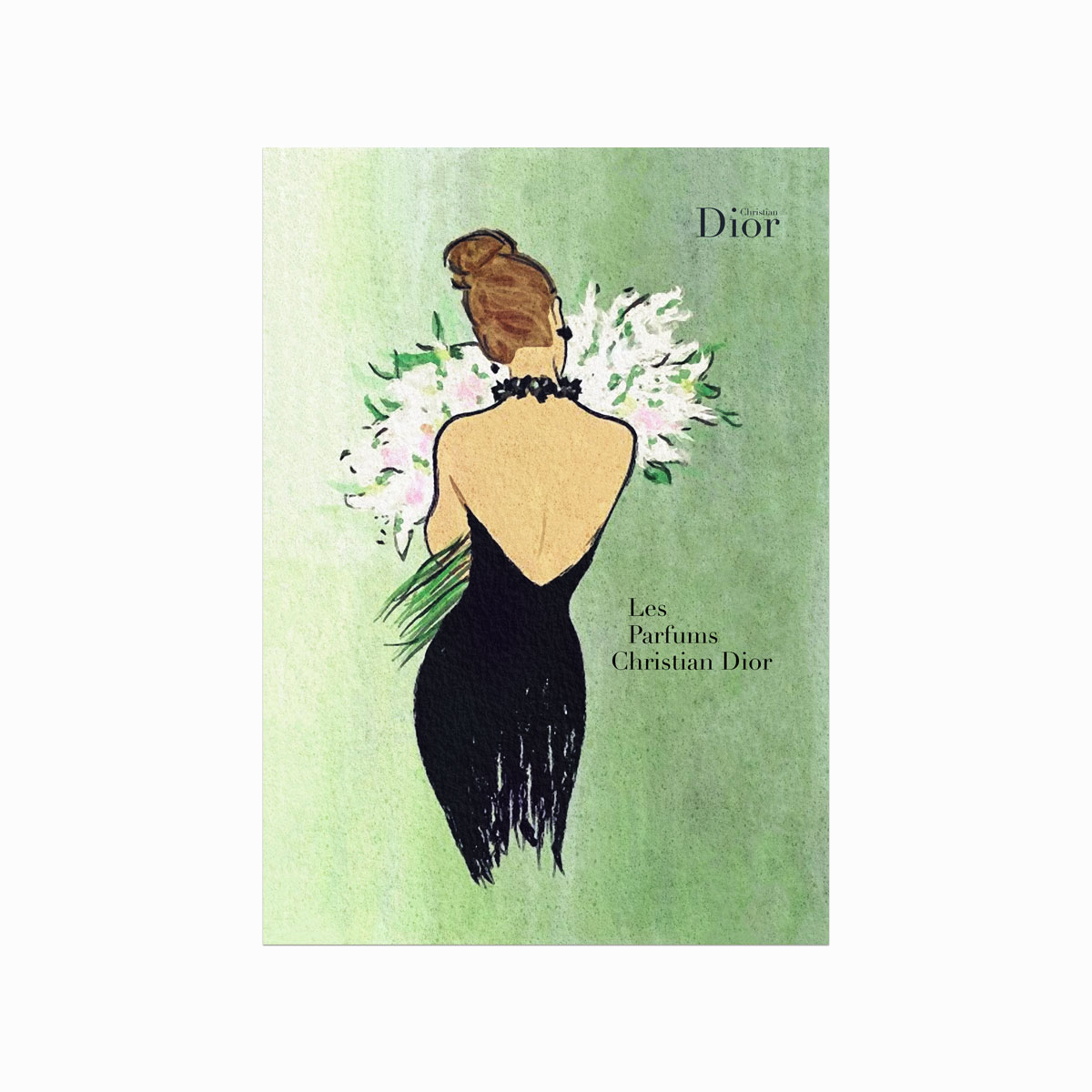 Fashion plakat Dior Les Parfums