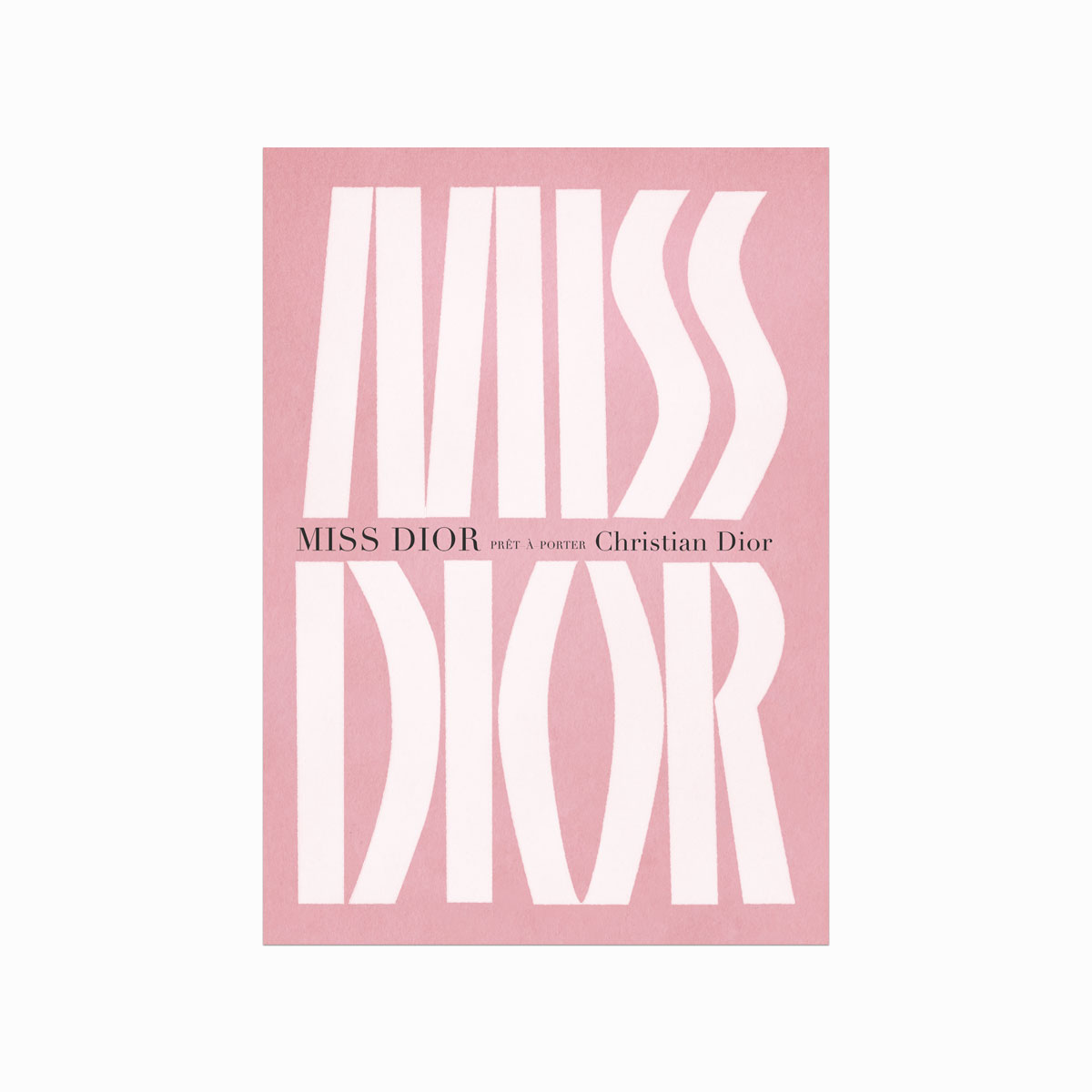 Fashion plakat Miss Dior 02