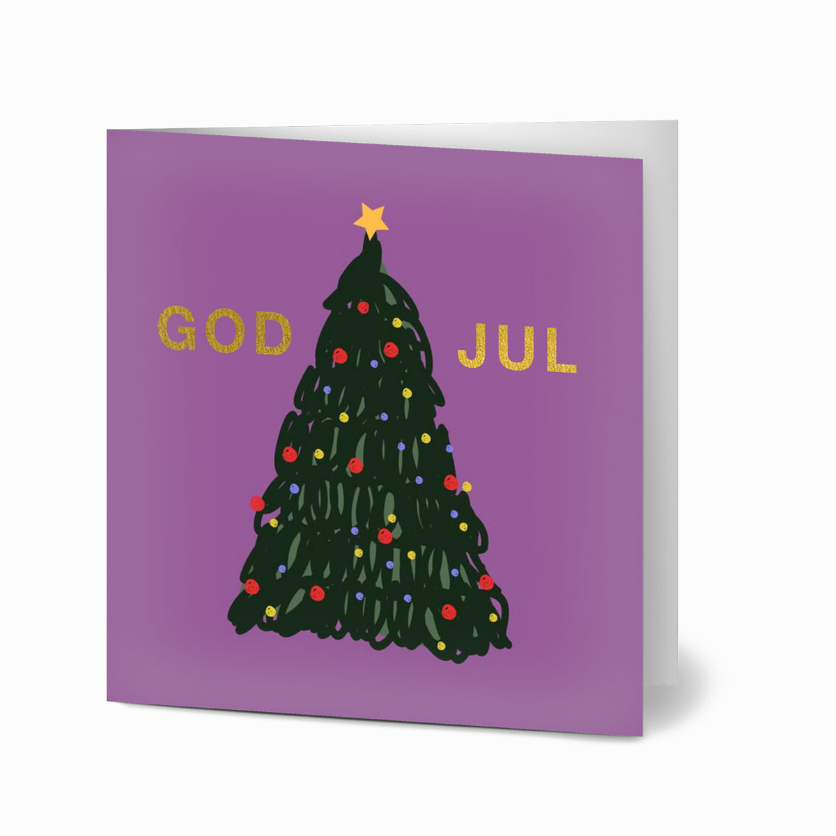 God jul Julekort (10 stk. inkl. premium kuverter)