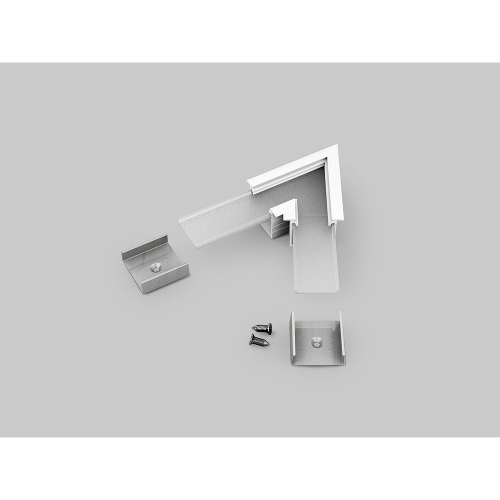 Profilsamler LINEA-IN20 60DEG - Hvid lakeret