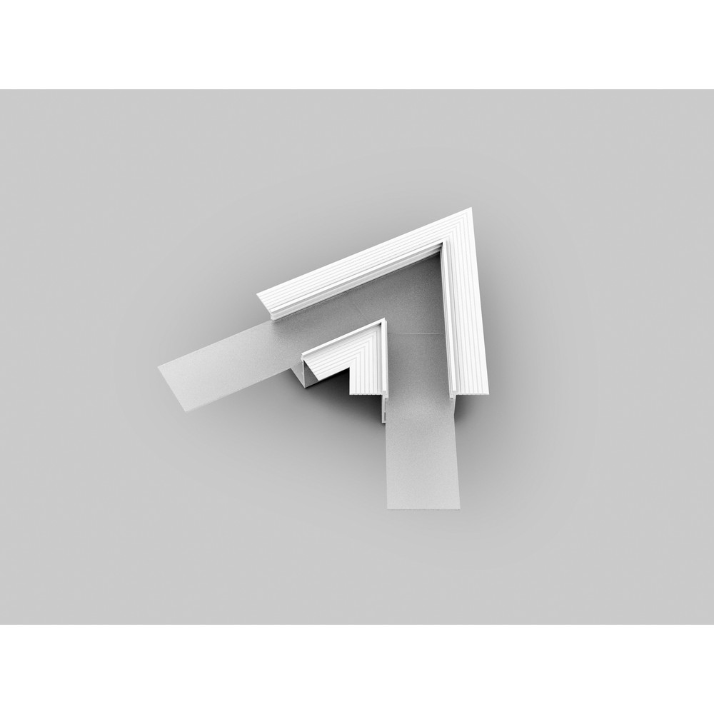 Profilsamler VARIO30-05 60DEG - Hvid lakeret