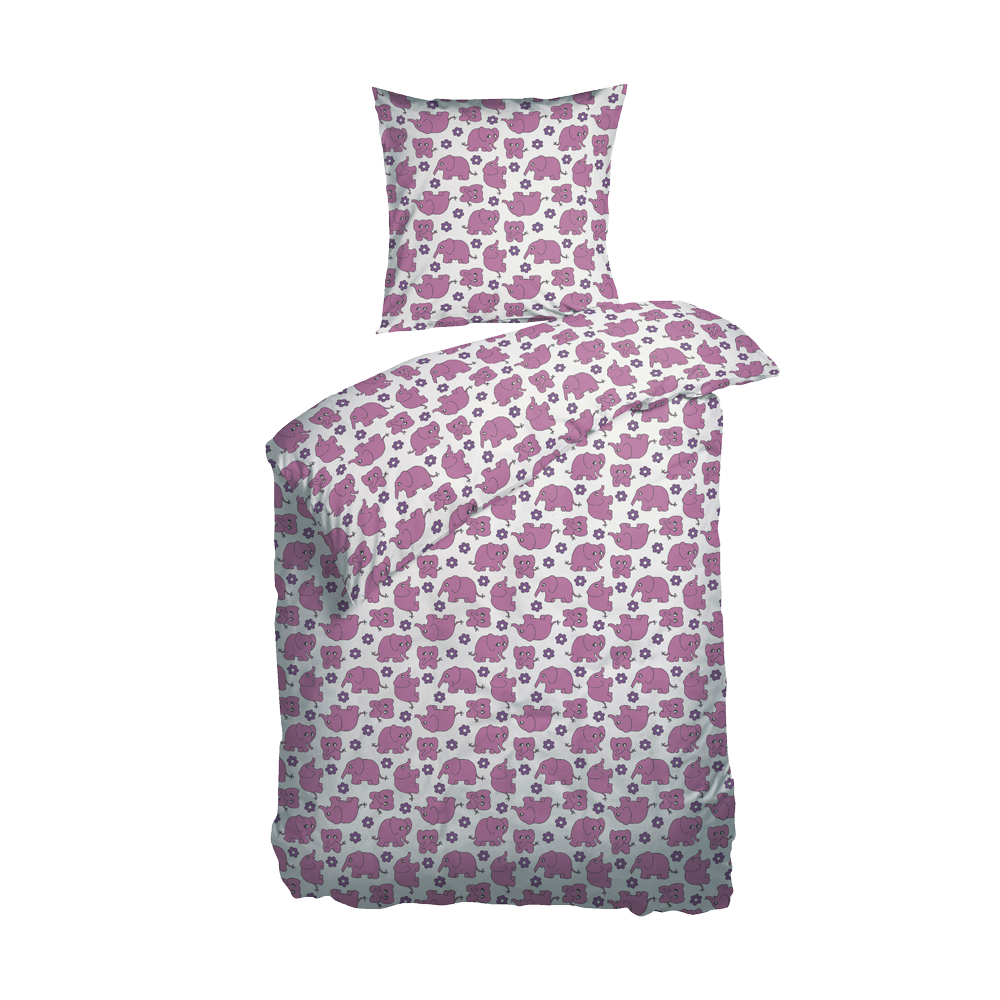 SOVETRINE Økologisk sengesæt - Voksen 140 x 200 cm.