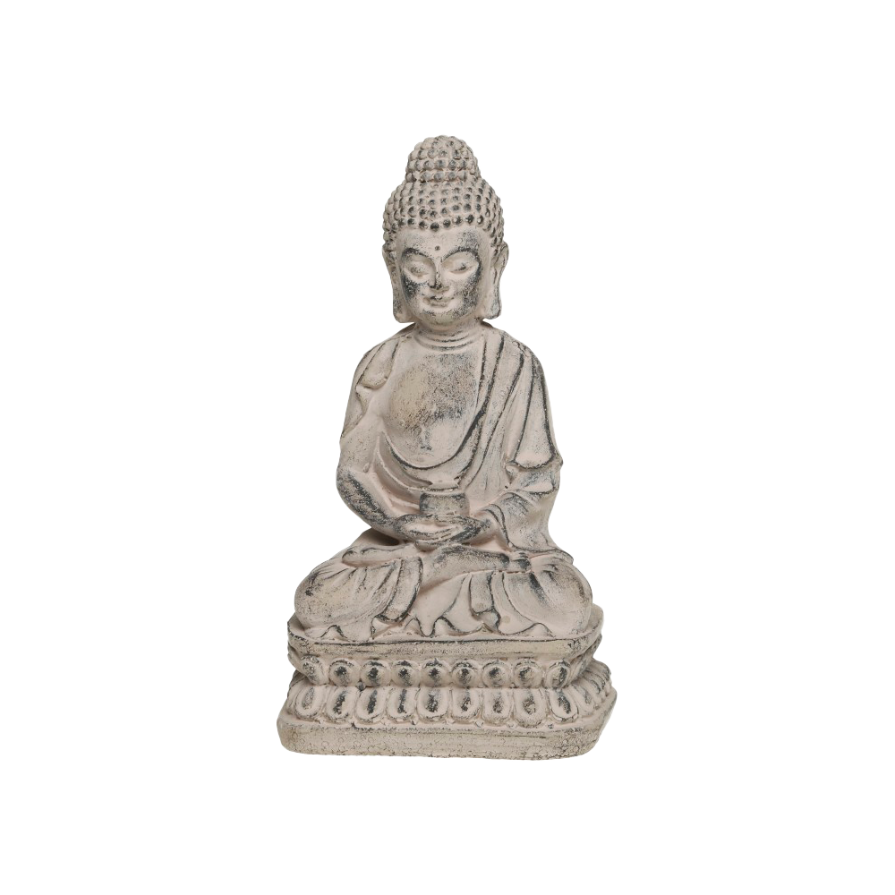 BUDDHA Figur siddende