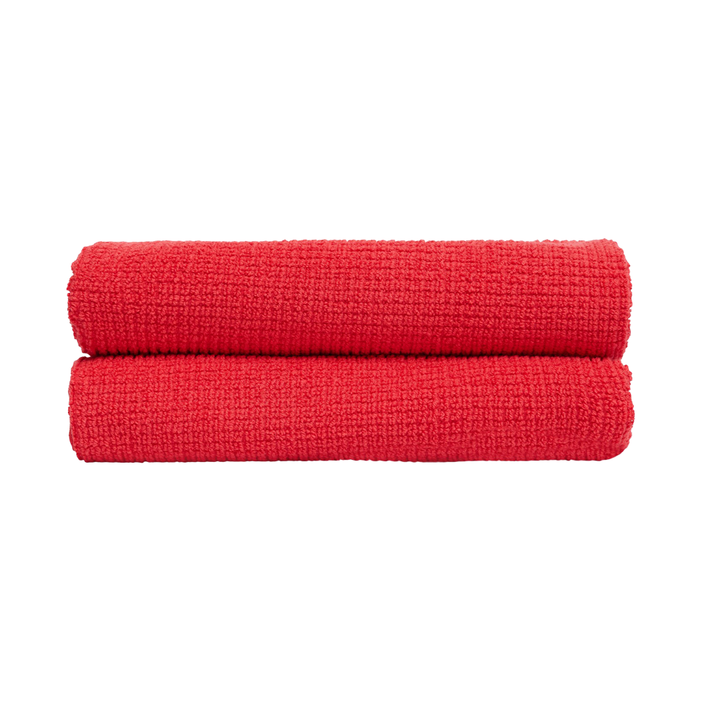 ORGANIC CLUB Håndklæde rød - 50x100 cm