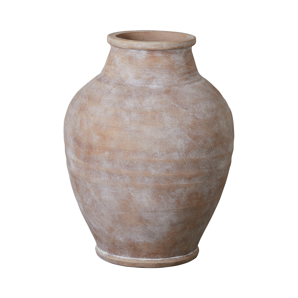 ANNA Vase/krukke 40,5 cm sand