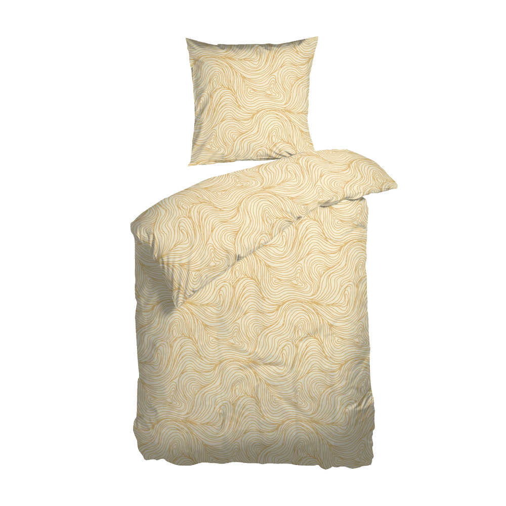 DAYBREAK Sengesæt honey - 140x200 cm