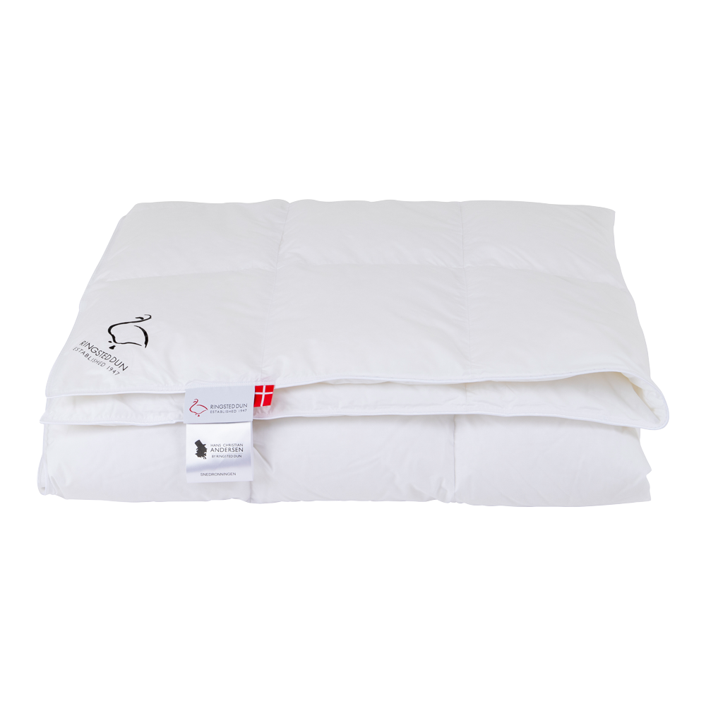SNEDRONINGEN Sval gåsedun - 140x220 cm