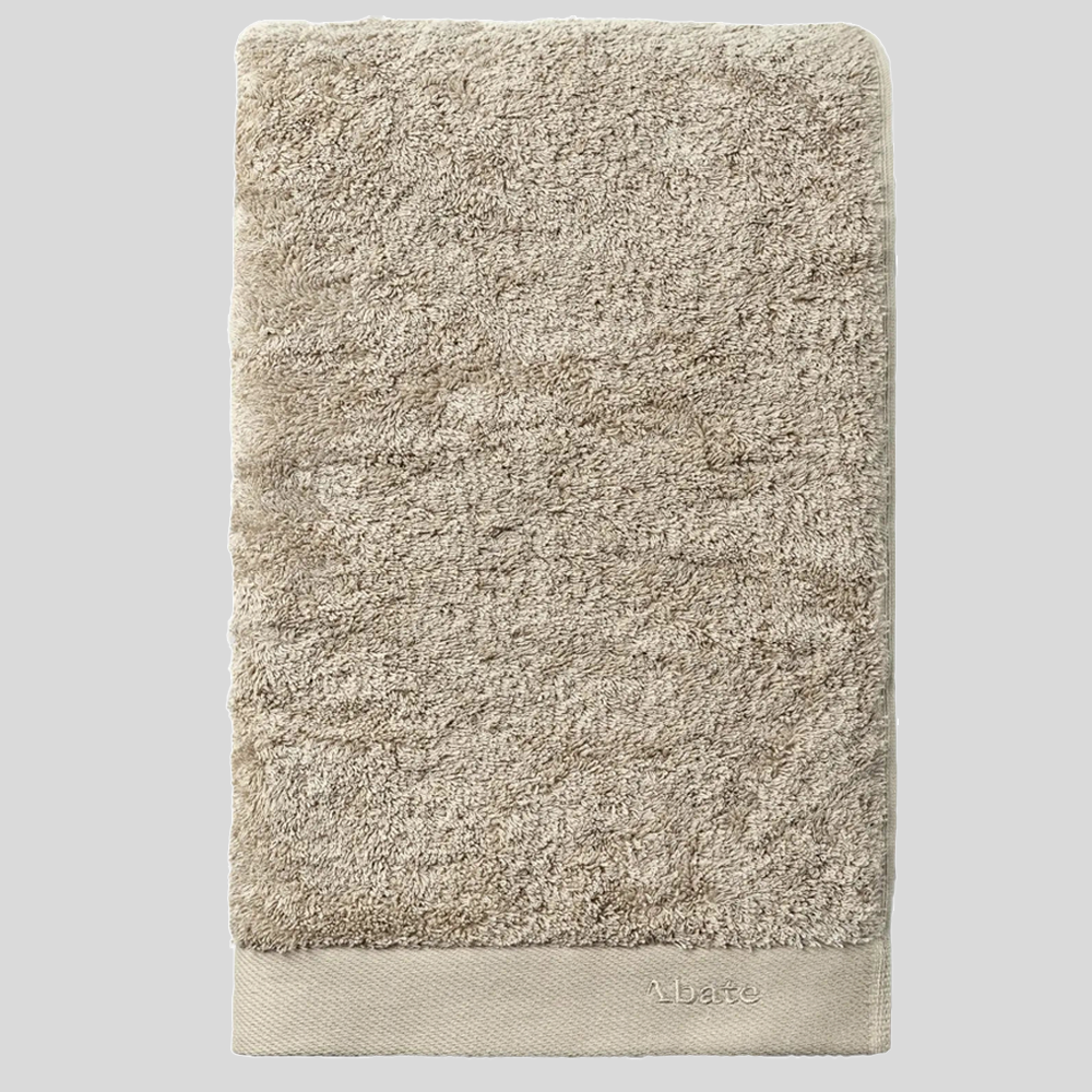ABATE Håndklæde egyptisk bomuld - Beige - 50x80 cm