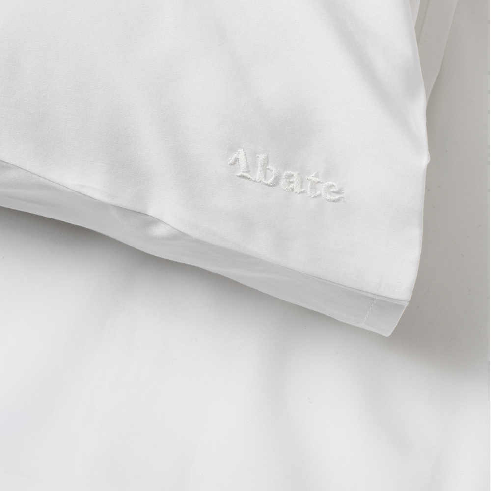 SENGESÆT i Egyptisk bomuld - Hvid - 140x220 cm