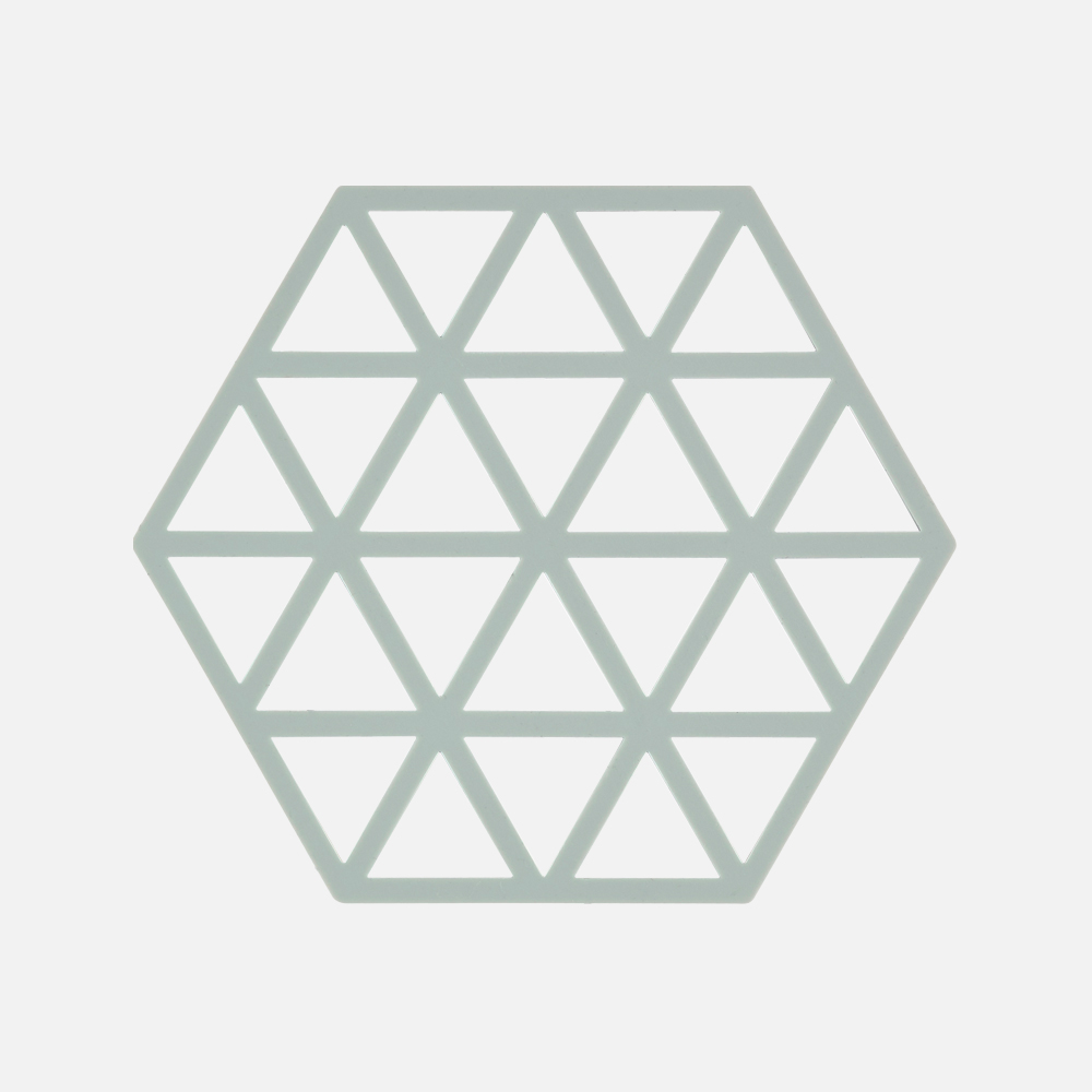 TRIANGLES Bordskåner 2 størrelser - Mintgrøn - Lille