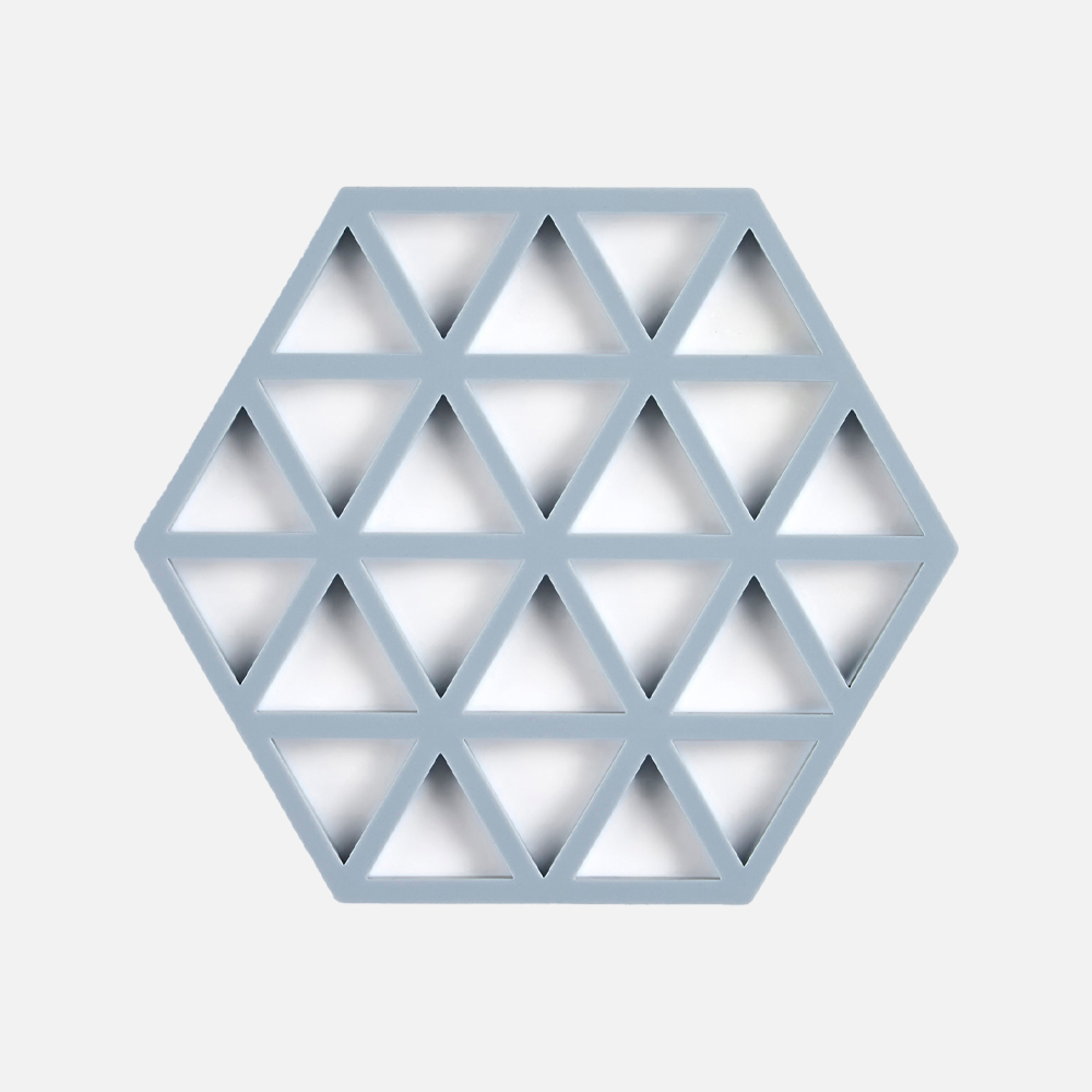 TRIANGLES Bordskåner 2 størrelser - Lyseblå - Lille