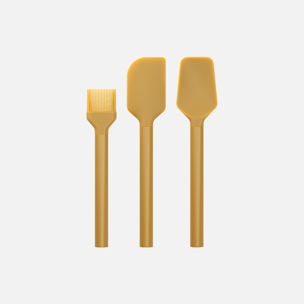 EMMA Bagesæt 3-dele - Karrygul