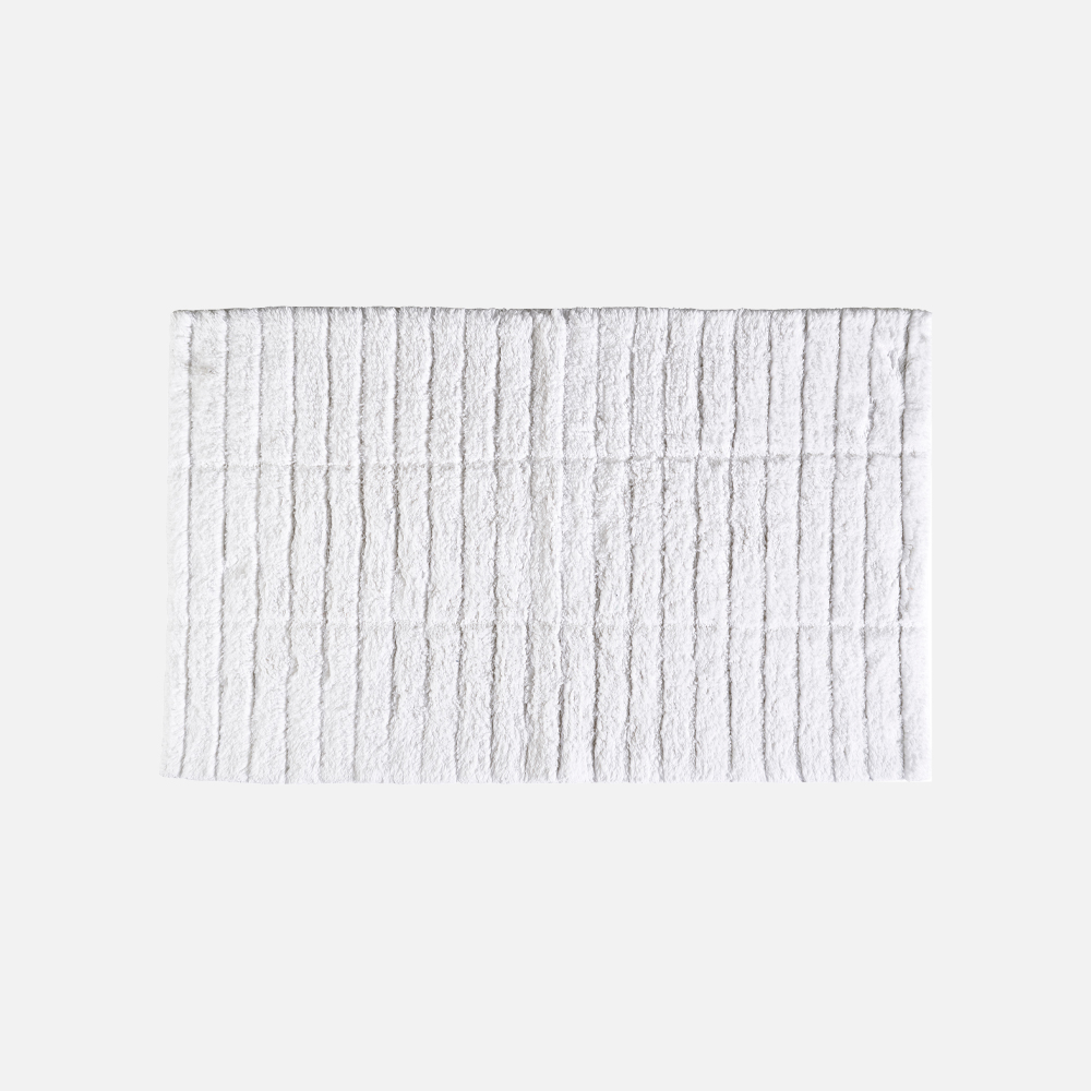 TILES Bademåtte 50x80 - Hvid