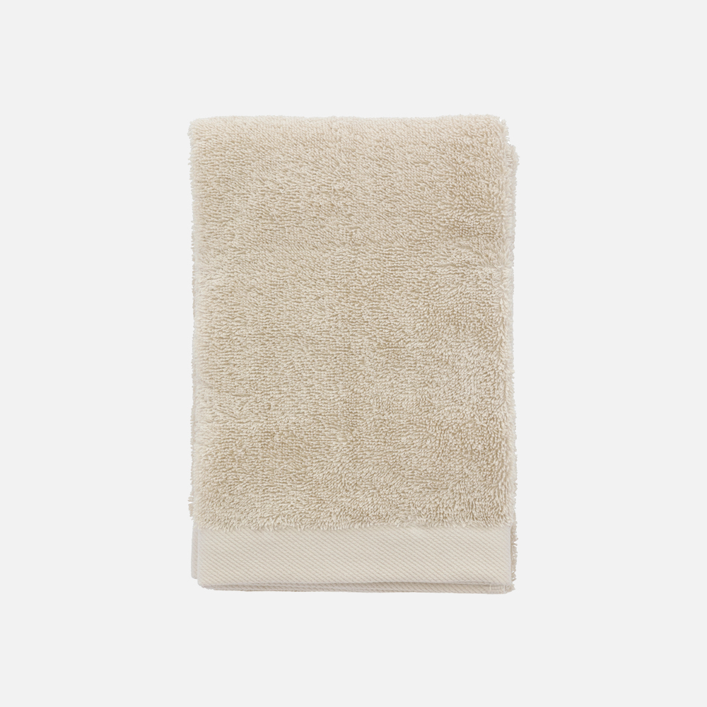 ORGANIC COMFORT Håndklæder - Beige - 50x100 cm