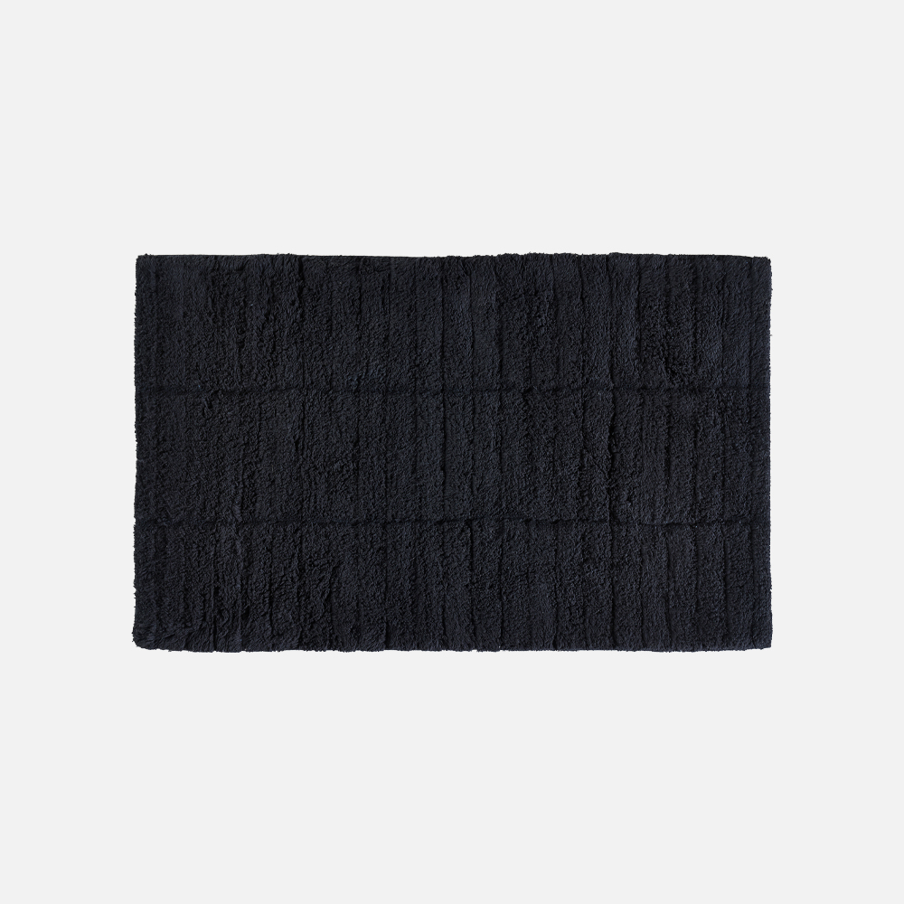 TILES Bademåtte 50x80 - Sort