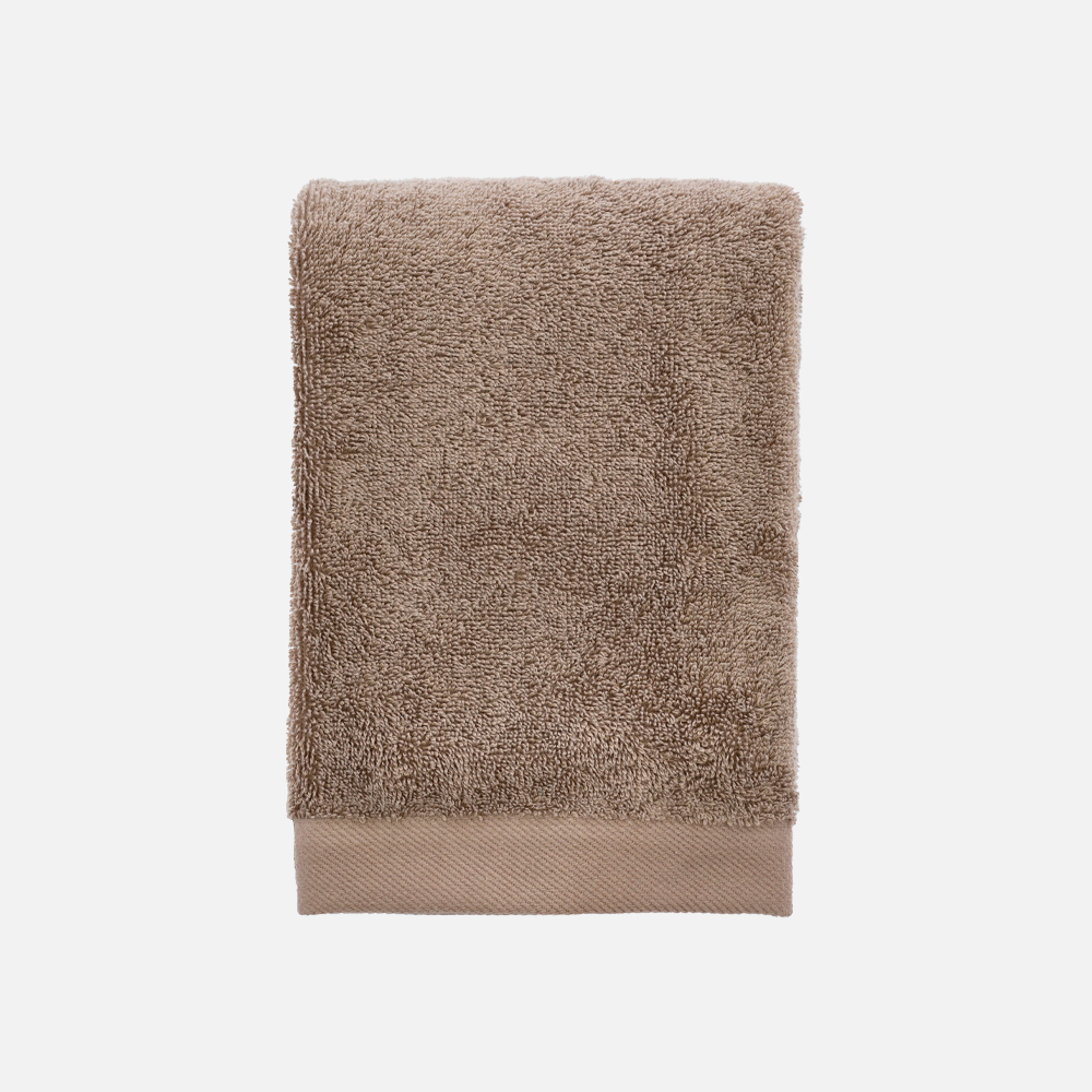 ORGANIC COMFORT Håndklæder - Lysebrun - 50x100 cm