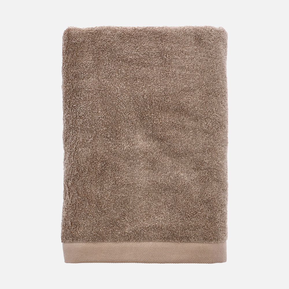 ORGANIC COMFORT Håndklæder - Lysebrun - 70x140-cm