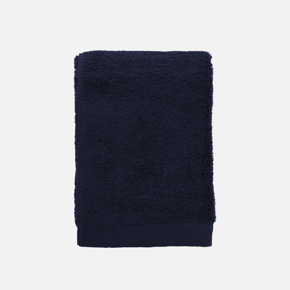 ORGANIC COMFORT Håndklæder - Mørkeblå - 50x100 cm
