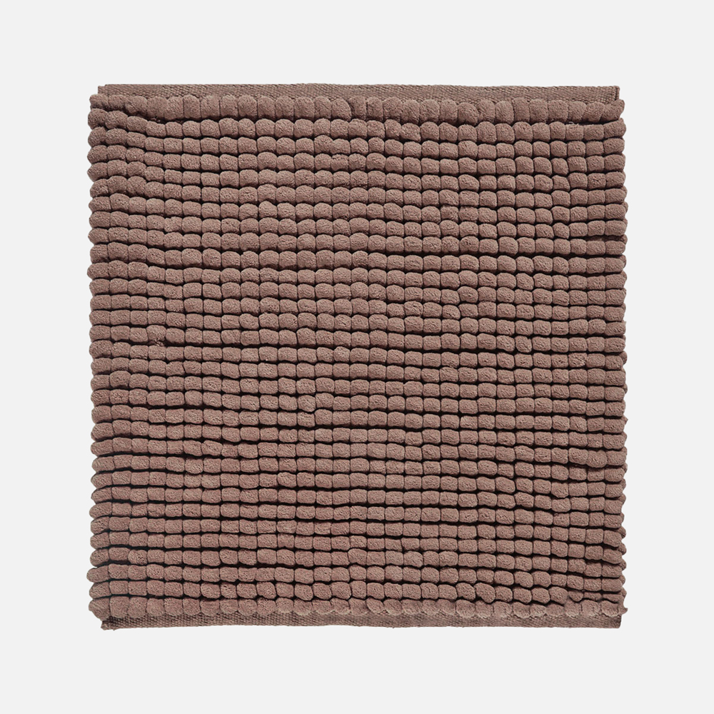 TILES Bademåtte 50x80 - Lysebrun - 60x100 cm