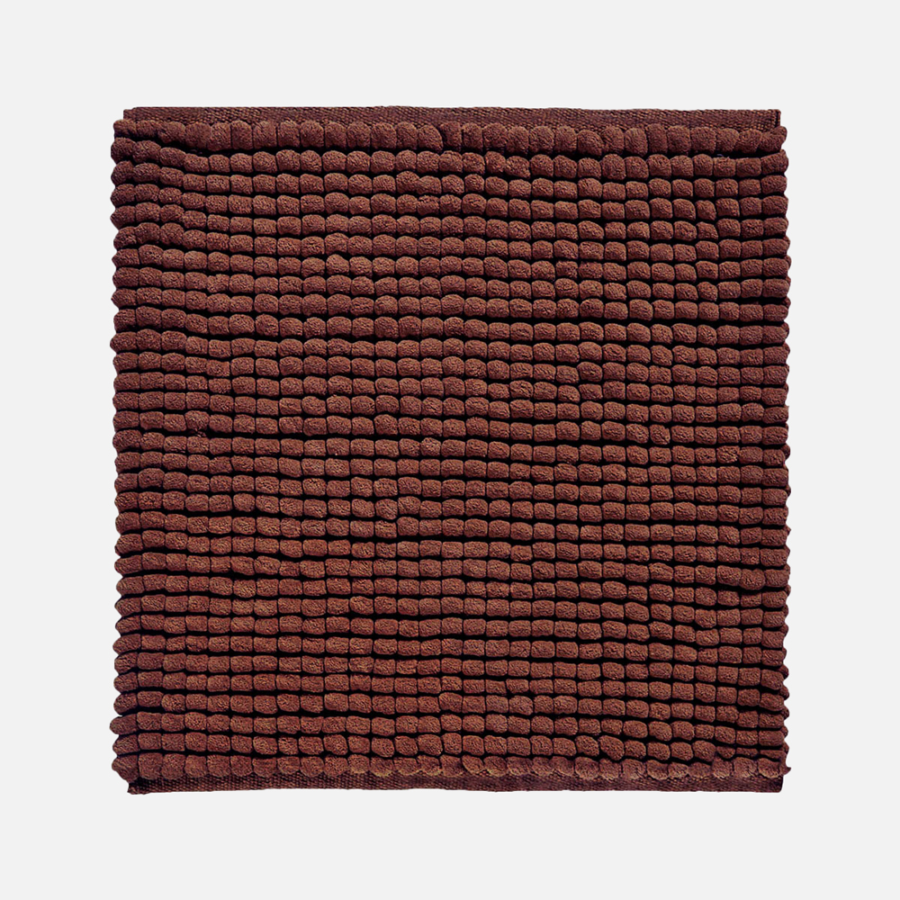 TILES Bademåtte 50x80 - Vinrød - 60x100 cm