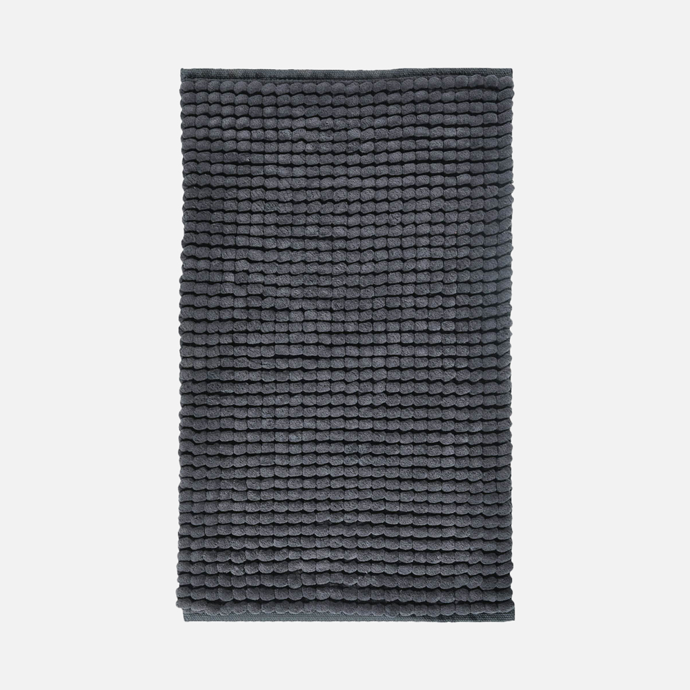 AXEL Bademåtte - mange forskellige - Mørkegrå - 60x100 cm