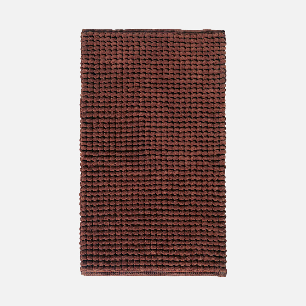 AXEL Bademåtte - mange forskellige - Vinrød - 60x100 cm