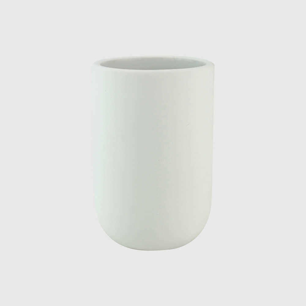 LOTUS Tandbørstekrus - Hvid