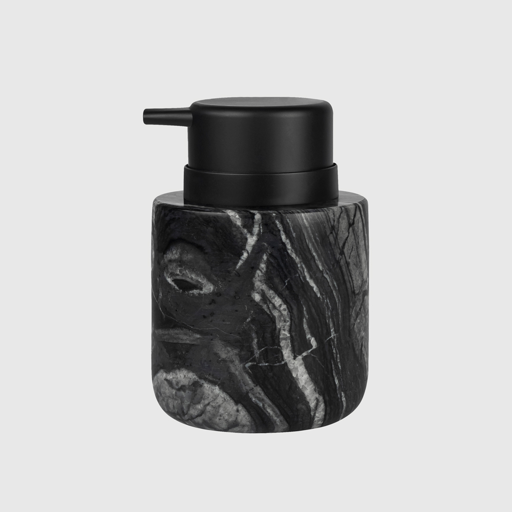 MARBLE Sæbedispenser lav - Sort