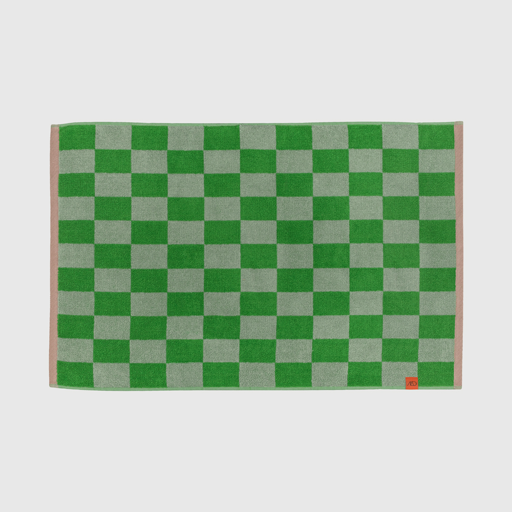 RETRO Bademåtte - Grøn